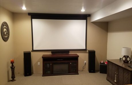 Theater install in Adel IA