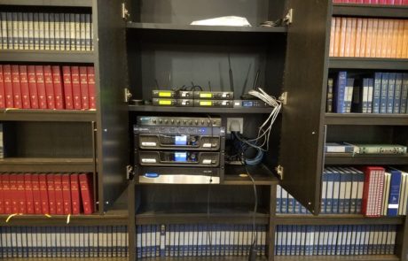 Microphone and AV equipment install