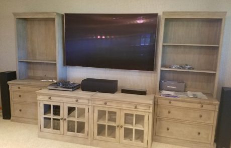 Paradigm speaker and TV install