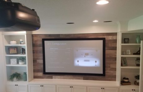 Epson Projector and screen install in Waukee IA
